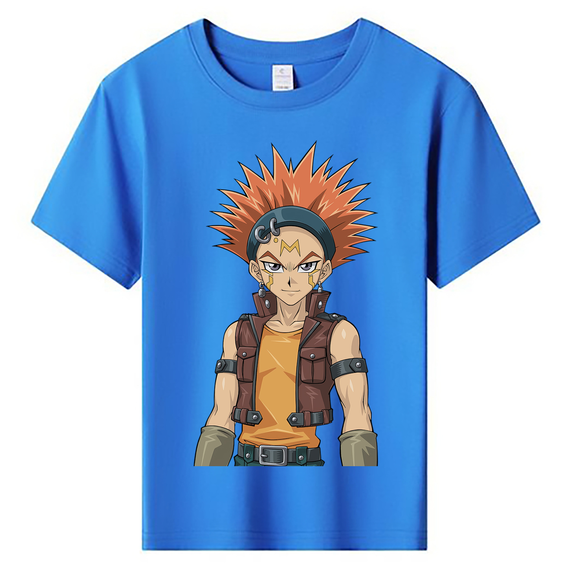 （画像用） 遊☆戯☆王 Yu-Gi-Oh! 綿100％キッズTシャツ（フロントプリント）